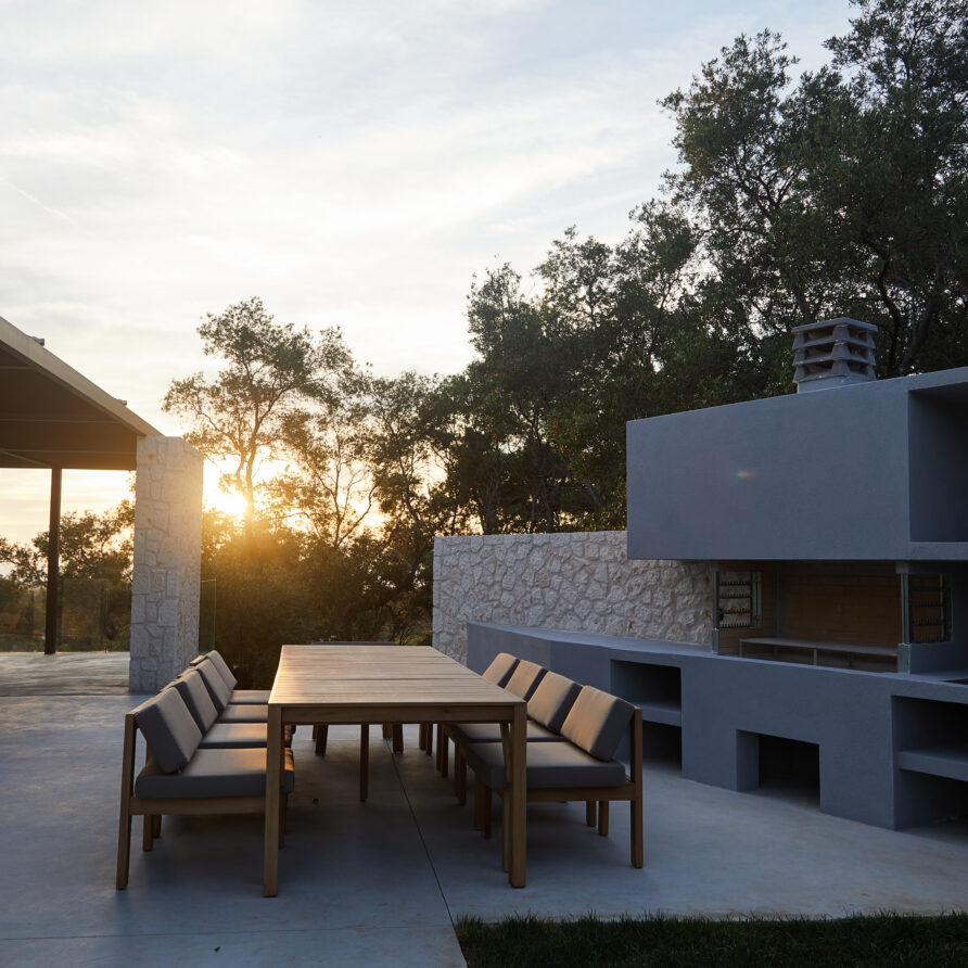 BBQ and dinner by sunset Villa 2