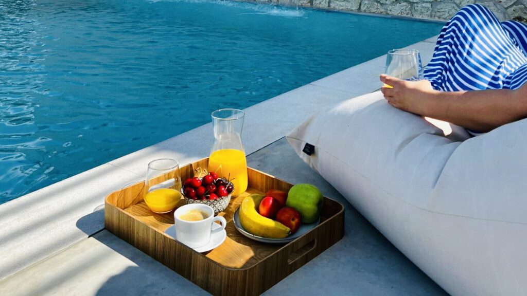 Snacks by the Pool