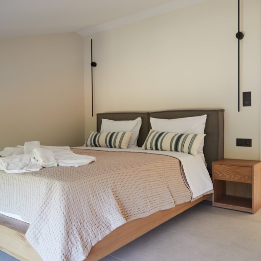 Bedroom under the roof